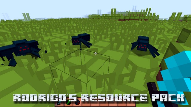 Текстуры Rodrigo's PvP 8x8 на Майнкрафт 1.12.2