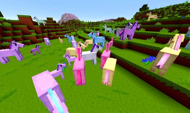 Скачать текстуры Kawaii World для Майнкрафт 1.15