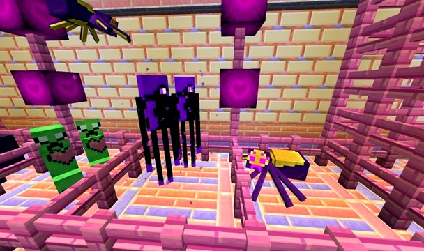 Скачать текстуры Kawaii World для Майнкрафт 1.15
