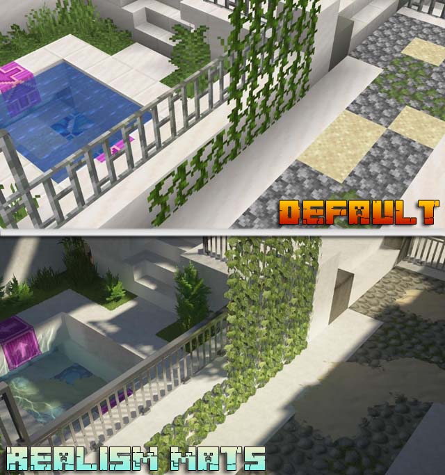 Скачать текстуры 512х для Minecraft 1.16.5 | Realism Mats