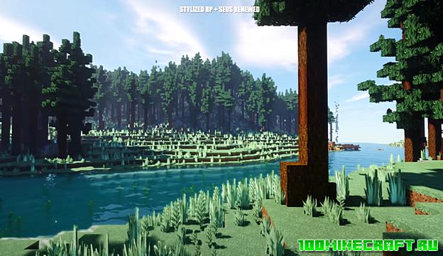 Текстуры Stylized (демо версия 256х) для Майнкрафт 1.16.5 