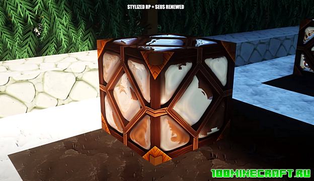 Текстуры Stylized (демо версия 256х) для Майнкрафт 1.16.5 