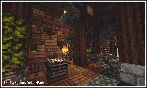 Скачать текстуры Asphyxious для Minecraft 1.16 бесплатно