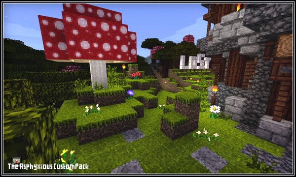 Скачать текстуры Asphyxious для Minecraft 1.16 бесплатно