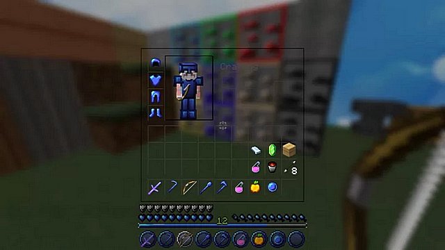 Скачать текстур пак Sapphire PvP для Майнкрафт 1.16, 1.15