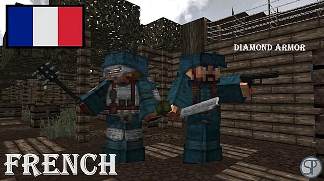 Текстур пак World War PvP для Майнкрафт 1.16 1.15