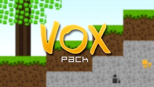Скачать текстуры Vox Pack для Майнкрафт 1.8