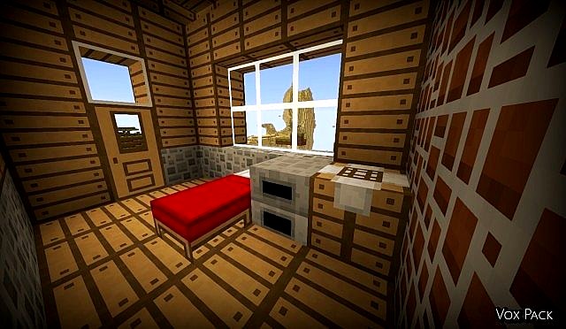 Скачать текстуры Vox Pack для Майнкрафт 1.8