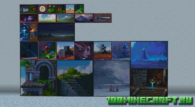 Легендарные текстуры для Minecraft Java Edition 