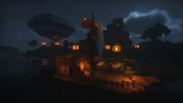 Майнкрафт шейдер Chocapic13's для 1.16
