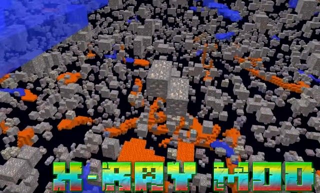 Мод на чит X-Ray для Minecraft 1.13.2