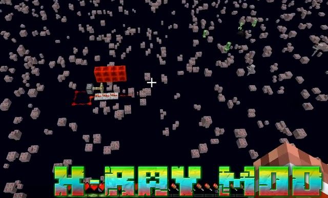Мод на чит X-Ray для Minecraft 1.13.2