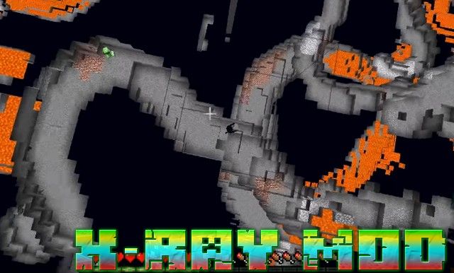 Мод на чит X-Ray для Minecraft 1.13.2