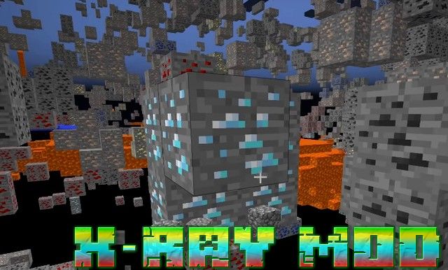Мод на чит X-Ray для Minecraft 1.13.2