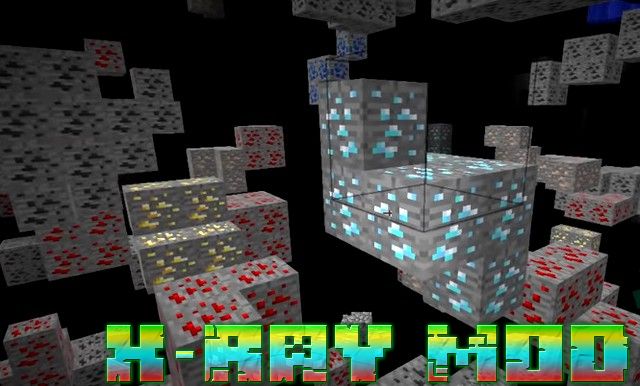 Мод на чит X-Ray для Minecraft 1.13.2