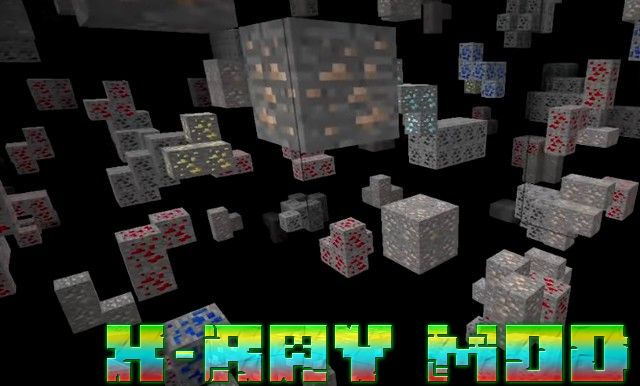 Мод на чит X-Ray для Minecraft 1.13.2