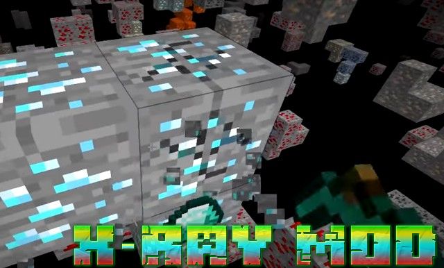 Мод на чит X-Ray для Minecraft 1.13.2