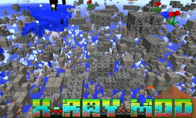 Мод на чит X-Ray для Minecraft 1.13.2