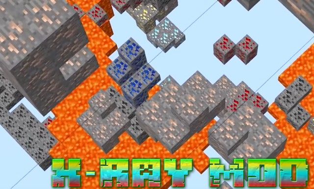 Мод на чит X-Ray для Minecraft 1.13.2